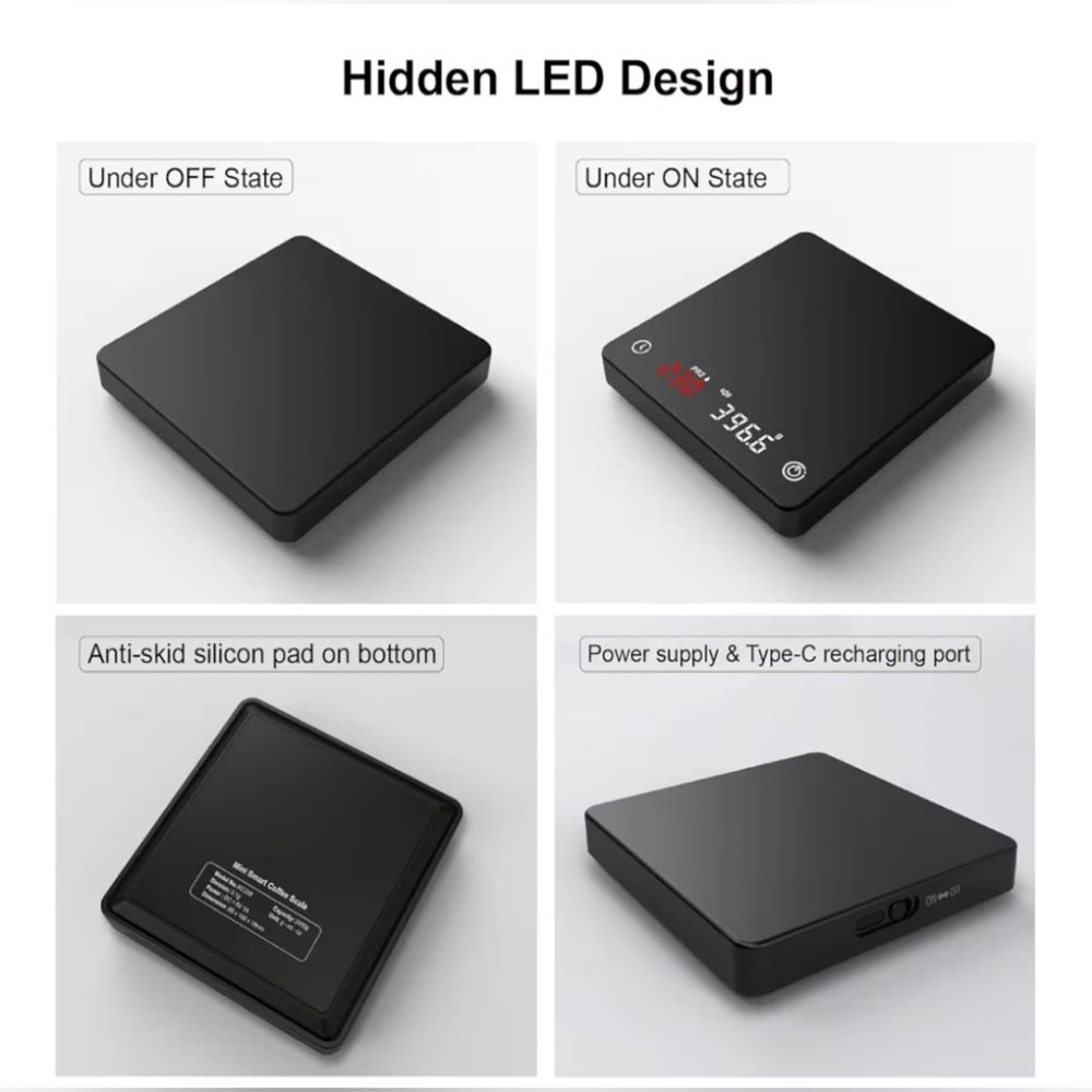 Digital Kitchen Scale with LED Display - Picture 6 of 9